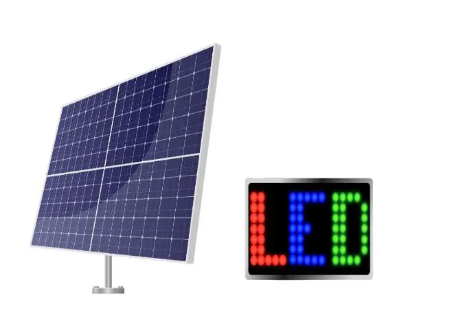 Solar panel for a solar street light